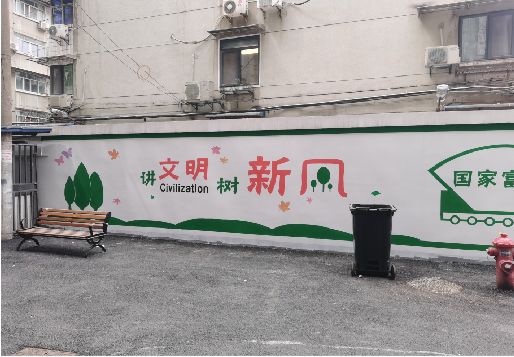 玉龙社区墙绘